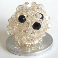 Coin(2cm in dia.) in Japan and American Cocker Spaniel