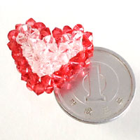 Coin(2cm in dia.) in Japan and Heart4