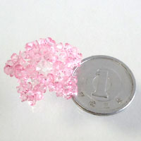 Coin(2cm in dia.) in Japan and Cherry Blossom
