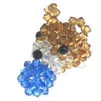 Beads ball with Corgi