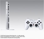 PlayStation 2 �Z���~�b�N�E�z���C�g (SCPH-70000CW) �\��