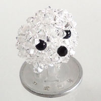 Coin(2cm in dia.) in Japan and Bichon Frise