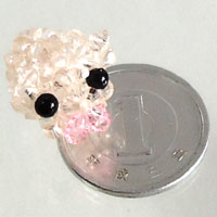 Coin(2cm in dia.) in Japan and Mini Pig